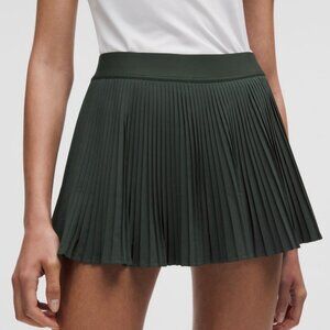 Varsity High-Rise Pleated Tennis Skirt